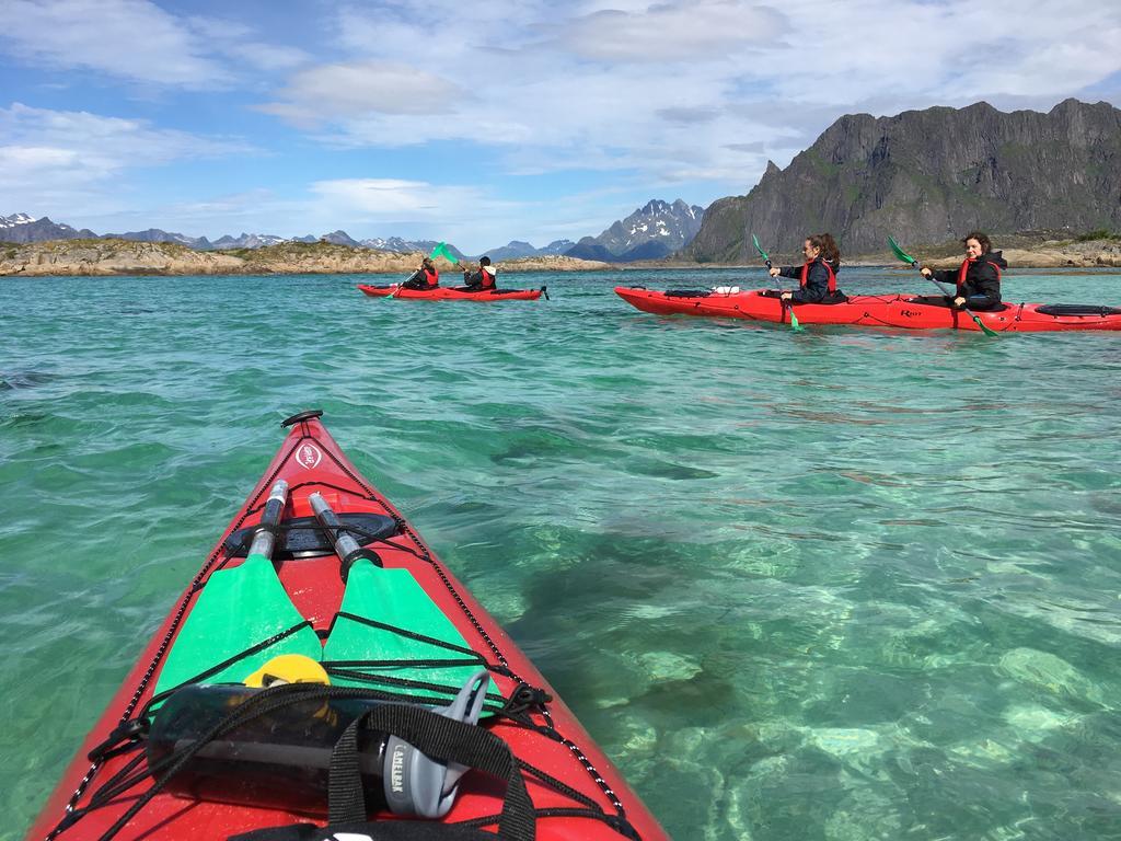 Lofoten Beach Glamping Skrova Екстер'єр фото